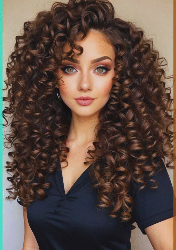 Curly Hair Outfit Ideas