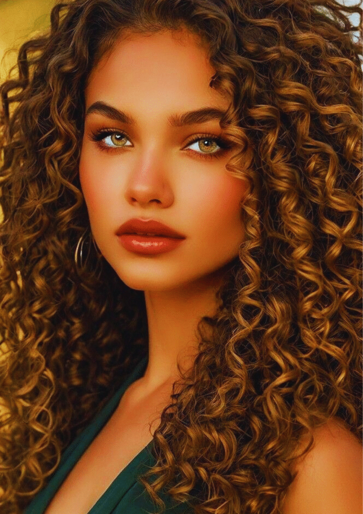 Curly Hair Outfit Ideas