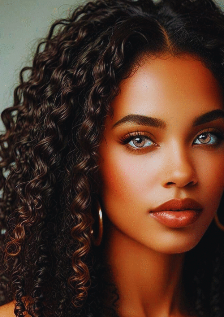 Curly Hair Outfit Ideas